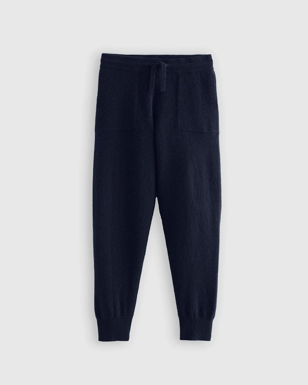 NWT Quince Washable Cashmere Jogger Navy Blue Size 12